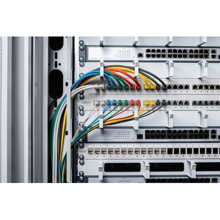 CAVO RETE CAT 6 U-UTP RAME LSZH SLIM 1 M, VERDE, 10 PEZZI