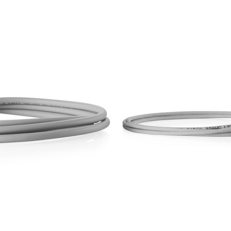 CAVO RETE CAT 6 U-UTP RAME LSZH SLIM 1.5 M, GRIGIO