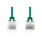 CAVO RETE CAT 6 U-UTP RAME LSZH SLIM 2 M, VERDE