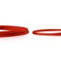 CAVO RETE CAT 6 U-UTP RAME LSZH SLIM 2 M, ROSSO