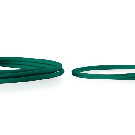CAVO RETE CAT 6 U-UTP RAME LSZH SLIM 3 M, VERDE