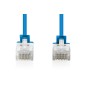 CAVO RETE CAT 6 U-UTP RAME LSZH SLIM 5 M, BLU
