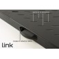 RIPIANO UNIVERSALE PER ARMADIO RACK 19" ESTRAIBILE SU BINARI TELESCOPICI 1 UNITA' NERO 570 MM. RIPIANO UNIVERSALE PER ARMADIO RACK 19" ESTRAIBILE SU BINARI TELESCOPICI 1 UNITA' NERO 570 MM.