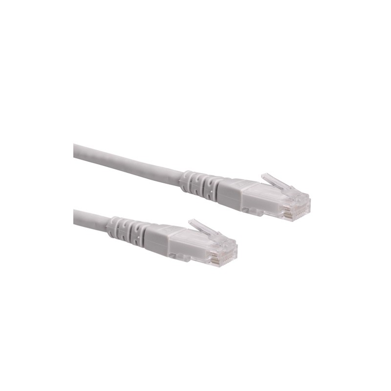ROLINE CAVO UTP PATCHCORD CAT.6, CLASS E, GRIGIO, 3M