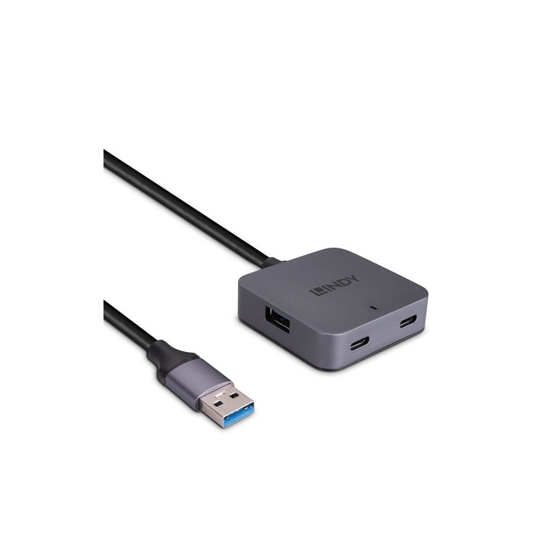 LINDY HUB USB 3.0 5M, 4 PORTE