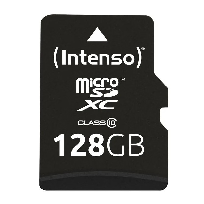 INTENSO MICRO SDHC 128GB CLASSE 10 + ADATTATORE SD