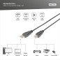 DIGITUS CAVO DI COLLEGAMENTO USB 2.0, USB A - USB B
