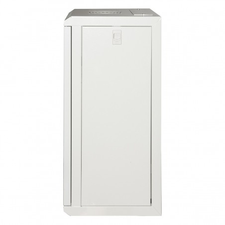 ARMADIO RACK 10" 12 UNITA' IN ACCIAIO COLORE GRIGIO CON FIANCHI APRIBILI
