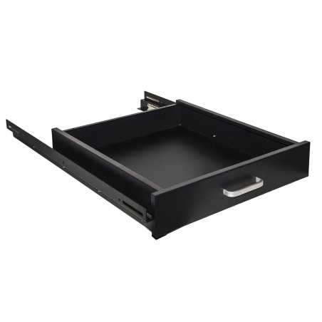 CASSETTO ESTRAIBILE PER ARMADI RACK 19" NERO PROFONDITA' 650MM