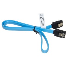 CAVO INTERNO SATA III CM 30 CONNETTORE CON CLIP BLOCCAGGIO IN METALLO