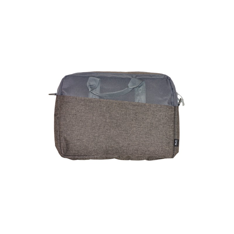 LINK BORSA PER NOTEBOOK 15.6 IN PLASTICA RICICLATA RPET 42X29X6 GRIGIO