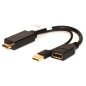 LINK ADATTATORE ATTIVO HDMI MAS - DISPLAYPORT 1.2 FEM E CONNETTORE USB 4K PER PC/NB HDMI A VIDEO DIS