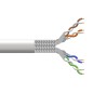 LINK CAVO SOLIDO SCHERMATO S/FTP PER RETI CATEGORIA 6A LSZH AWG23 IN RAME MATASSA MT 305 CLASSE CPR