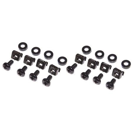 STAFFA 4U PER ARMADI 19" PER INSTALLAZIONE DISPOSITIVI SU GUIDA DIN RAIL COLORE NERO