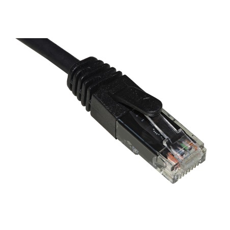 CAVO RETE CATEGORIA 6A NON SCHERMATO UTP AWG24 COLORE NERO HALOGENFREE MT 15