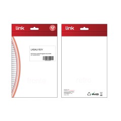 CAVO RETE CATEGORIA 6A NON SCHERMATO UTP AWG24 COLORE GIALLO HALOGENFREE MT 15