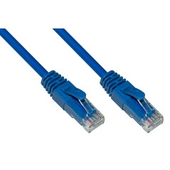 CAVO RETE CATEGORIA 6A NON SCHERMATO UTP AWG24 COLORE BLU HALOGENFREE MT 20