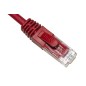 CAVO RETE CATEGORIA 6A NON SCHERMATO UTP AWG24 COLORE ROSSO HALOGENFREE MT 50