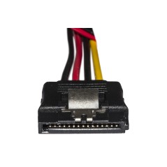 CAVO SPLITTER 1 X MOLEX MASCHIO - 2 X SATA FEMMINA CM 15