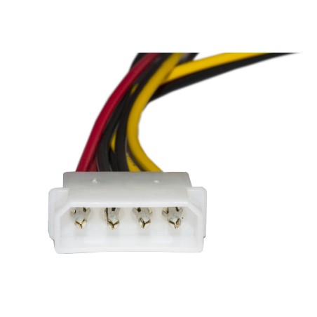 CAVO SPLITTER 1 X MOLEX MASCHIO - 2 X SATA FEMMINA CM 15