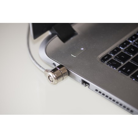 CAVO DI SICUREZZA PER NOTEBOOK CHIUSURA A CHIAVE MT. 1,50