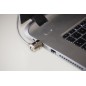 CAVO DI SICUREZZA PER NOTEBOOK CHIUSURA A CHIAVE MT. 1,50