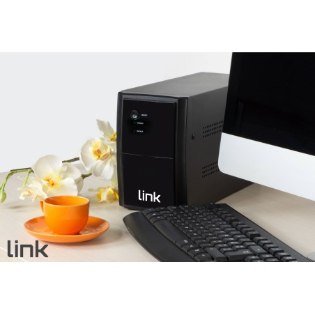 GRUPPO DI CONTINUITA' LINE INTERACTIVE PWM 1000 VA 600 WATT CON 4 PRESE, CAVO SPINA ITALIANA