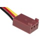 VENTOLA 40X40X10 12 VOLT CONNETTORE 3 FILI CON VITI INCLUSE