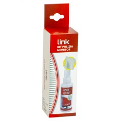 KIT PULIZIA PER SCHERMI TV, TABLET E SMARTPHONE 100ML + PANNO MICROFIBRA