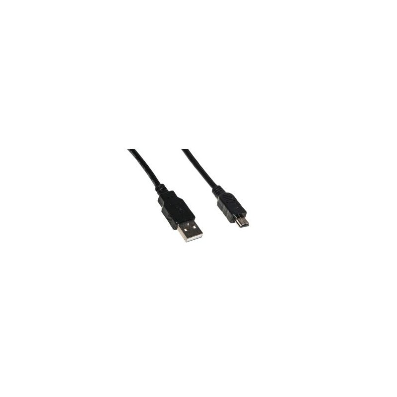 LINK CAVO USB 2.0 MINI B 5 POLI PER RICARICA O TRASMISSIONE DATI IN RAME MT.1,8 LINK CAVO USB 2.0 MINI B 5 POLI PER RICARICA O TRASMISSIONE DATI IN RAME MT.1,8