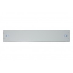 PANNELLO CIECO 2 UNITA' PER ARMADI RACK 19" COLORE GRIGIO CHIUSURA A SCATTO