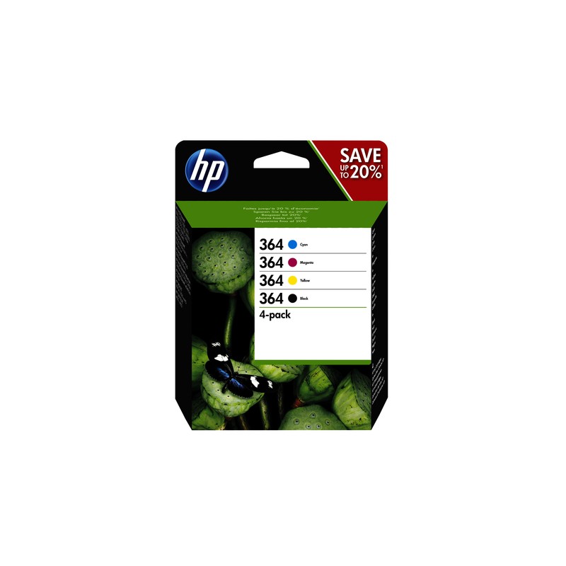 HP CART INK MULTICOLOR (BK + C + M + Y) N.364 HP CART INK MULTICOLOR (BK + C + M + Y) N.364