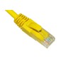 CAVO RETE CATEGORIA 6A NON SCHERMATO UTP AWG24 COLORE GIALLO HALOGENFREE MT 7,5
