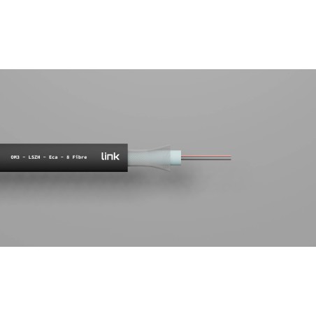 CAVO FIBRA OTTICA 8 FIBRE LOOSE OM3 50/125 NM ANTIRODITORE LSZH INTERNO/ESTERNO CLASSE ECA (AL METRO)