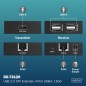 ESTENSORE CAT USB 2.0,4 PORTE USB-A,150 MT