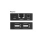 ESTENSORE CAT USB 2.0,4 PORTE USB-A,150 MT