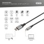 DIGITUS CAVO ADATTATORE DISPLAYPORT 8K, DA MINI DP A DP MT 2