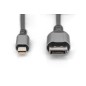 DIGITUS CAVO ADATTATORE DISPLAYPORT 8K, DA MINI DP A DP MT 2