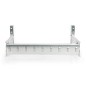 SUPPORTO GUIDA DIN 4U, 178X483X223 MM, GALVANIZED INCL. DIN RAIL, VARIABLE DEPTH AND HEIGHT