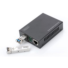 MEDIA CONVERTER GIGABIT POE RJ45 SFP PSE