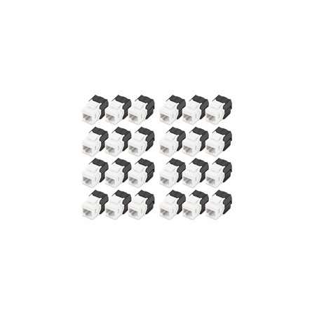 MODULO CAT 6 KEYSTONE, NON SCHERMATO - 24 PEZZI