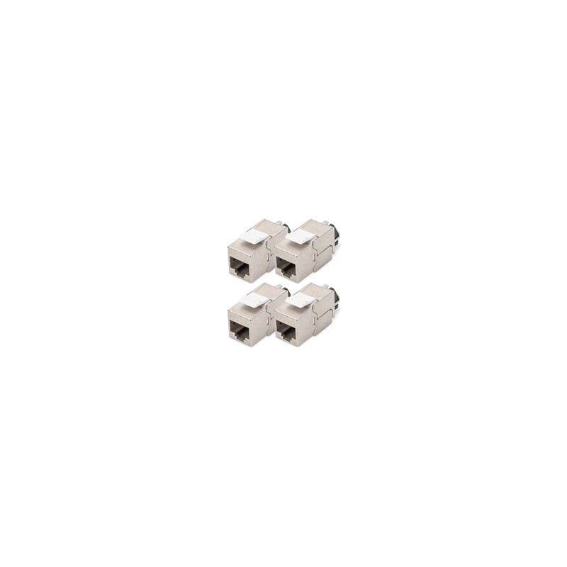 MODULO KEYSTONE CAT 6A, SCHERMATO CON SUPPORTO DEI CAVI INTELLIGENTE - 4 PEZZI