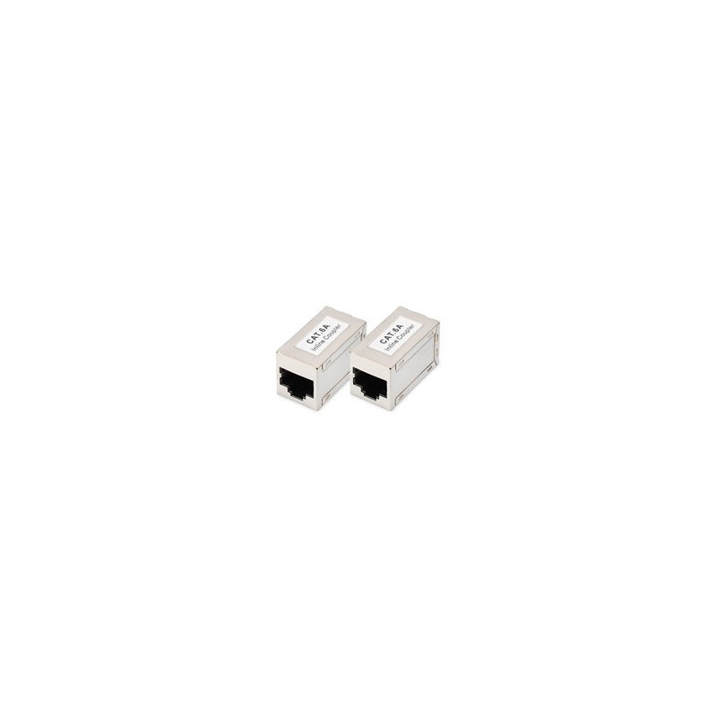 ACCOPPIAMENTO MODULARE CAT 6A, SCHERMATO - 2 PEZZO