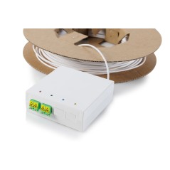 DIGITUS KIT DI INSTALLAZIONE FTTX, PREASSEMBLATO, 4 FIBRE, CONNETTORE LC/APC, LUNGHEZZA 30 M