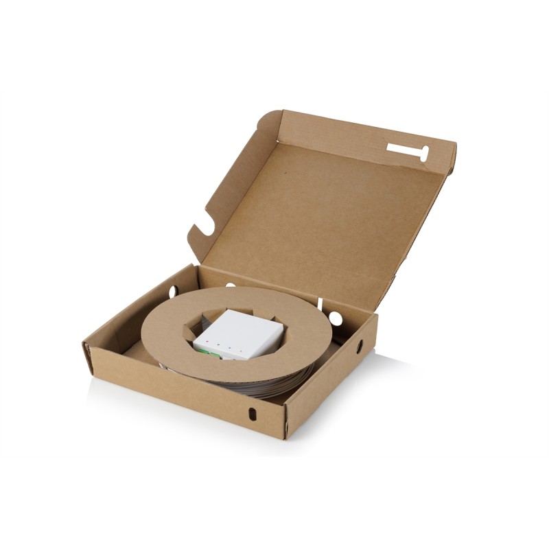 DIGITUS KIT DI INSTALLAZIONE FTTX, PREASSEMBLATO, 4 FIBRE, CONNETTORE LC/APC, LUNGHEZZA 50 M