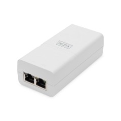 INIETTORE GIGABIT ETHERNET POE++ 802.3AT, 30 W PICCOLO ALLOGGIAMENTO, BIANCO