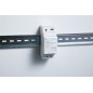 DIGITUS ALIMENTATORE A BARRA DIN A PASSO 12V / 2A / 24W (SLIM, CLASSE II)