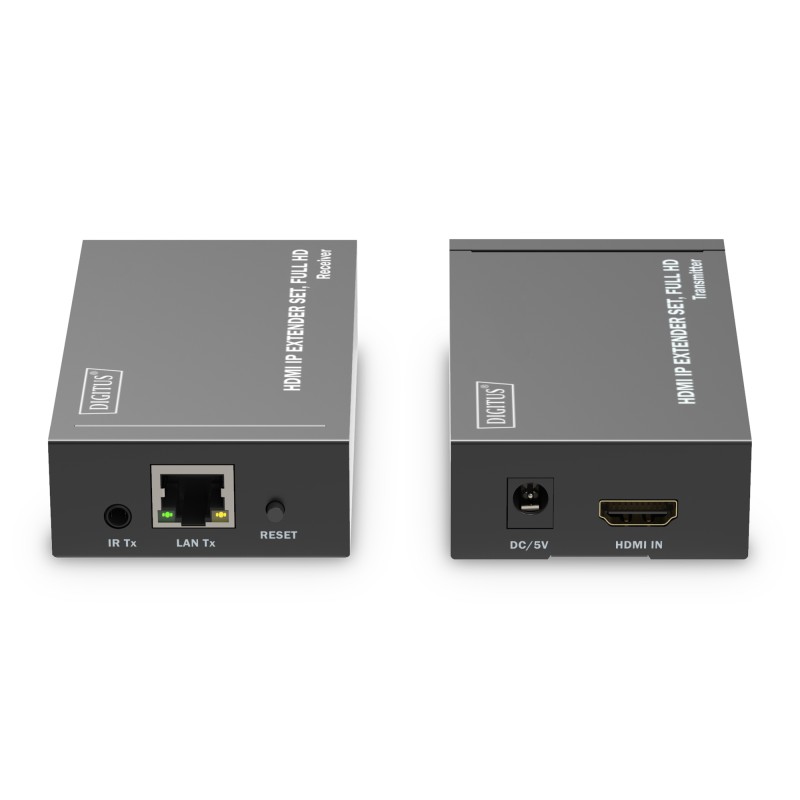 DIGITUS SET EXTENDER HDMI IP, FULL HD 1080P 120 MT