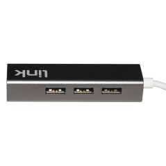 HUB USB-C CON 4 PORTE USB 3.0