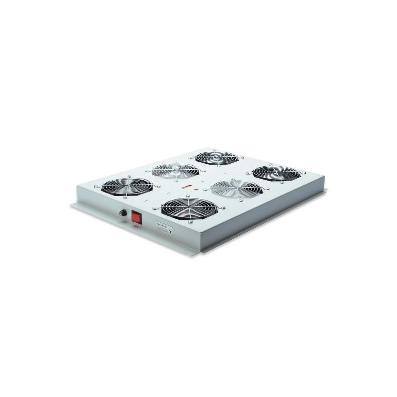 KIT 4 VENTOLE CON TERMOSTATO COLORE GRIGIO CHIARO PER ARMADI LINEA SERVER